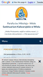Mobile Screenshot of kalwariawielewska.pl