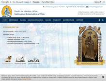 Tablet Screenshot of kalwariawielewska.pl